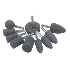 Luo ke 10 Pcs Various Shapes Abrasive Grinding Stone Rotary Accessories... 
