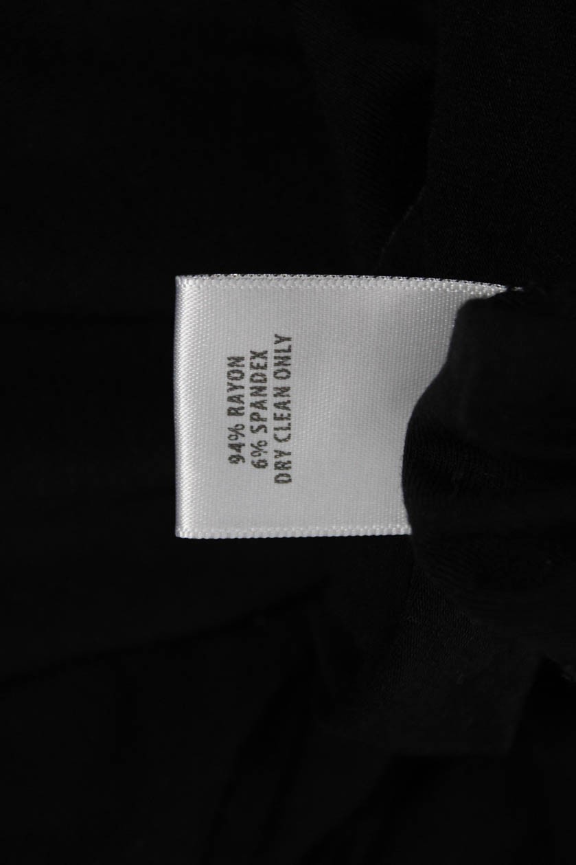 Bailey 44 Womens Basic Solid Black Long Sleeve To… - image 4