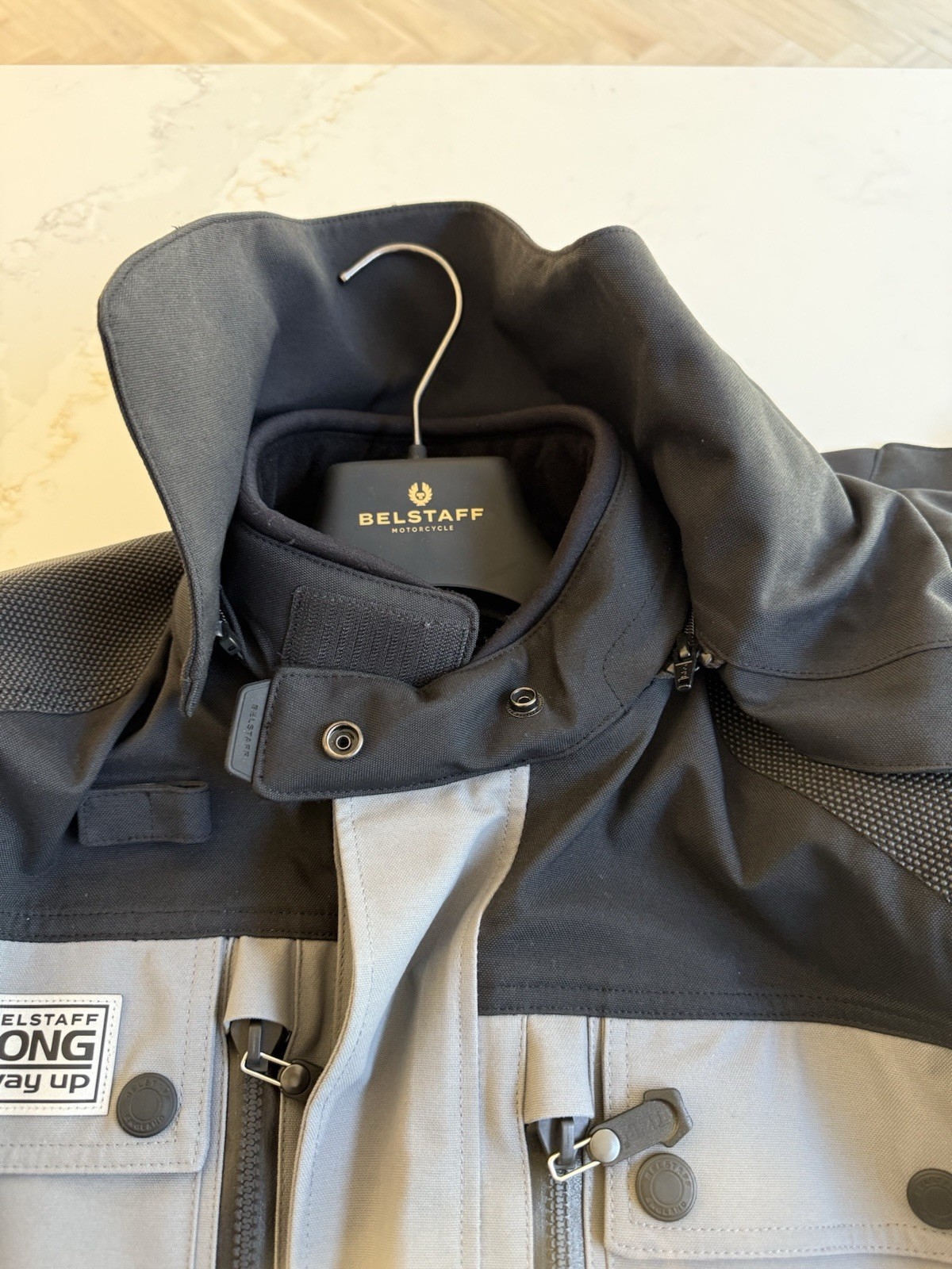 Belstaff Long Way Up Jacket Medium And trousers 40 Grey image 2
