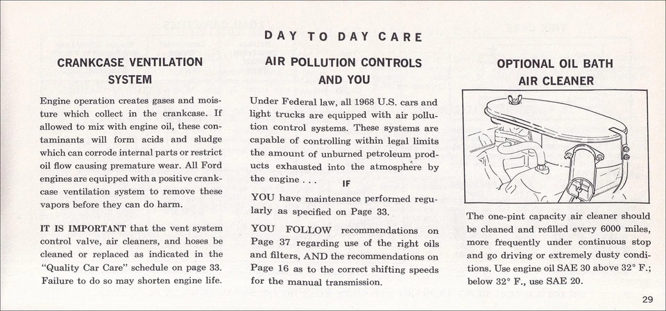 Ford Bronco 1968 manual del propietario original muy buena guía del usuario manual Foto 4 de 4