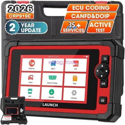 2026 LAUNCH X431 CRP919E Bidirectional Car Diagnostic OBD2 Scanner Tool Coding