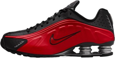 Nike Shox R4 Men's Shoes (HQ1988-600, University Red/Black/Metallic Silver/Unive