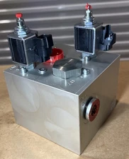 Parker Hydraulic Control Valve Solenoid Block IC-7065 126495 (READ DESCRIPTION) thumbnail 5