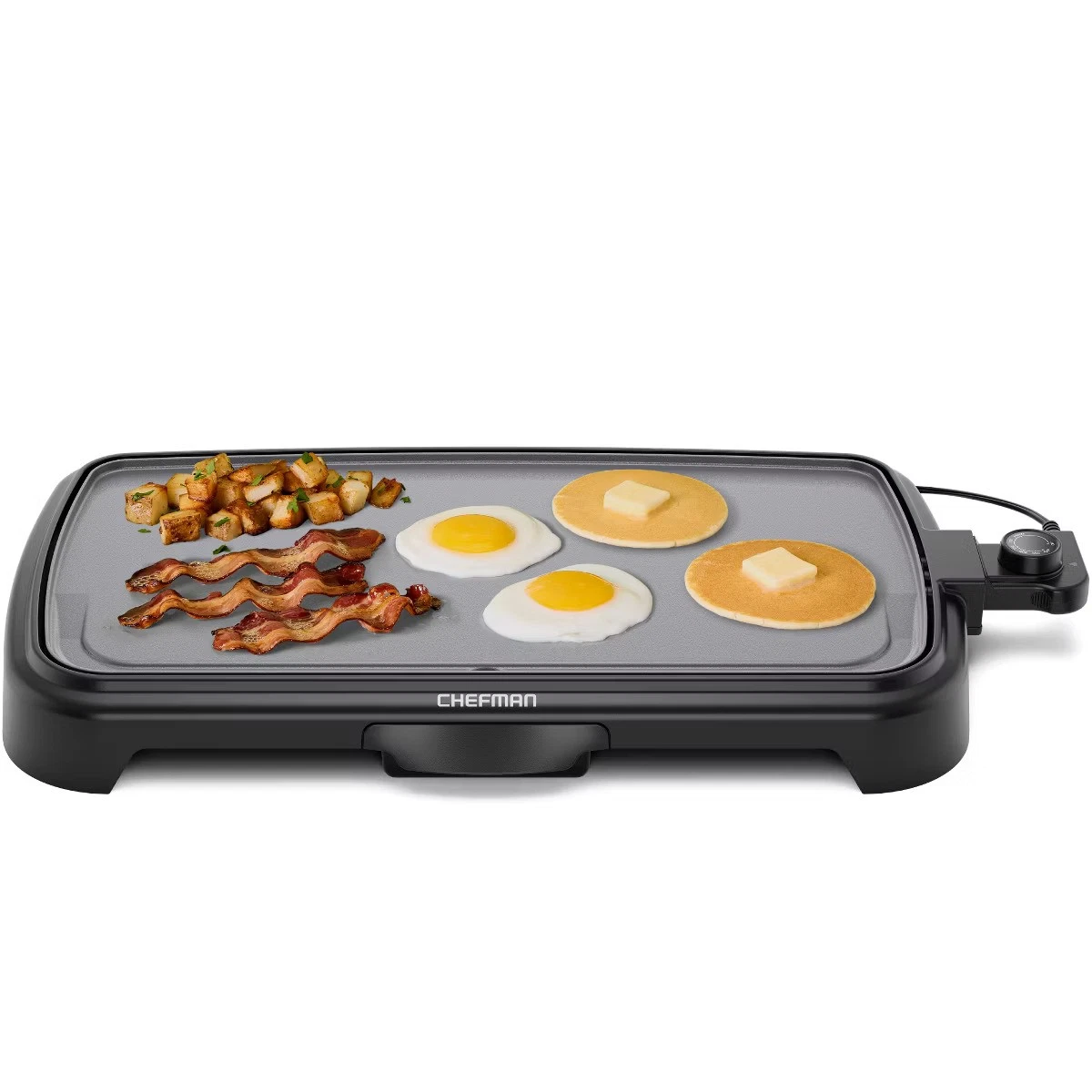 Chefman 10"x20" Nonstick Extra-Large All-Purpose Griddle Gray (Open Box)
Opens in a new window or ta