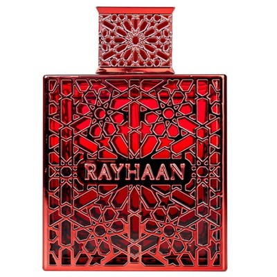 Rayhaan Crimson Eau De Parfum Spray, 3.4 oz, Cinnamon, Pink pepper (Unisex)
