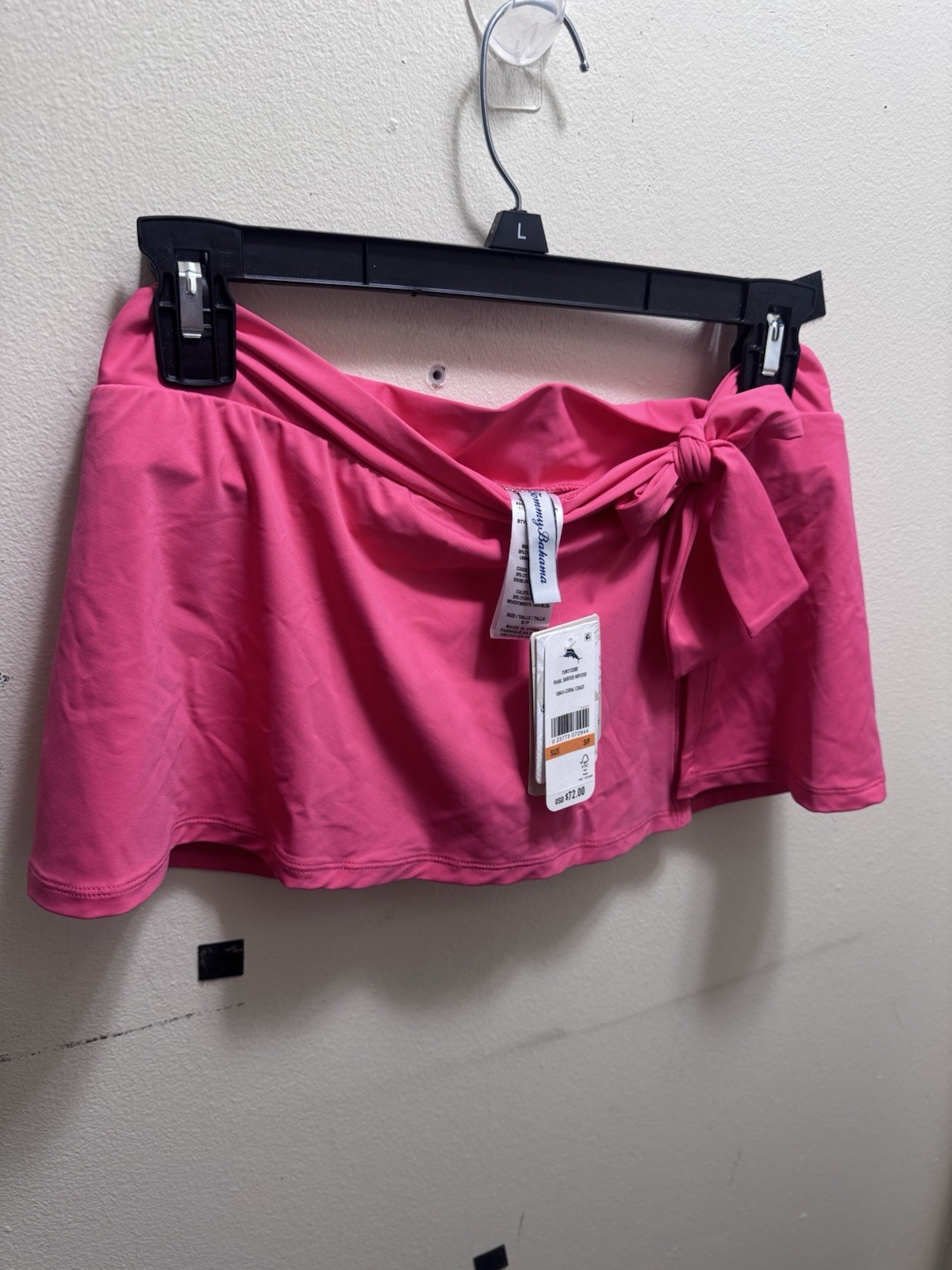 Tommy Bahama Coral Coast Pink Pearl Swim Skort size small NWT
