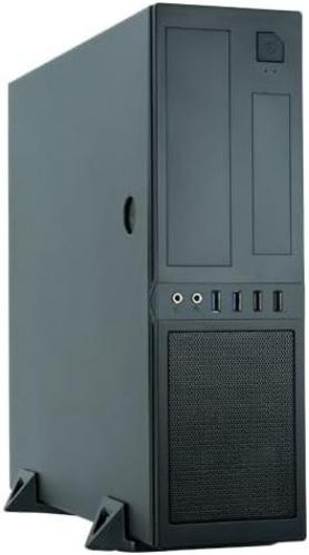 Chieftec Case Mini CS-12B Uni 300W Mini cs 12 b - Bild 7 von 8