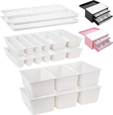 6 Pcs Tool Box Organizer Tray Divider Set for Kobalt 2-Drawer Mini Toolbox, T...