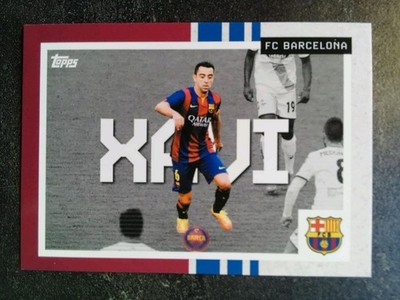 Xavi - 2025-26 Topps FC Barcelona Soccer - All-Time Barcelona Assists #49