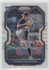 2021 Panini Prizm White Wave Prizm Tucker Davidson #52 z6b