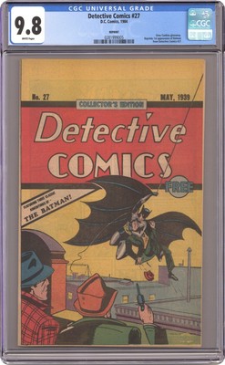 Detective Comics Oreo Keks Verlosung #27 CGC 9.8 1984 0281999005