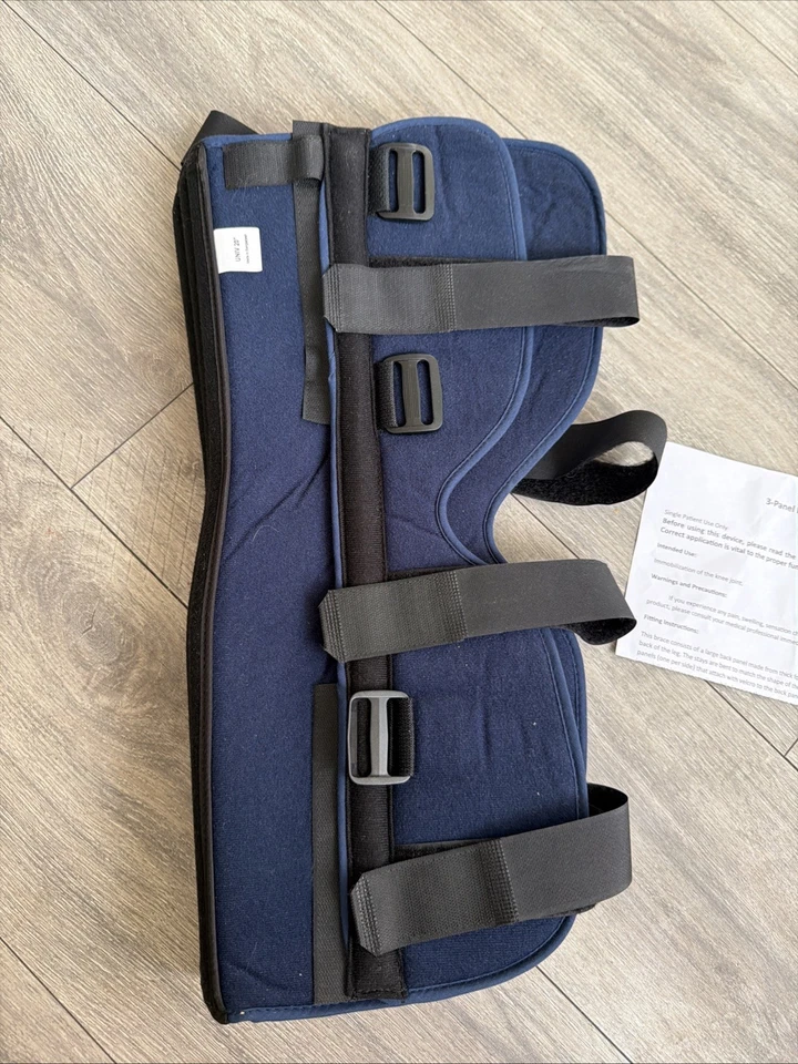 NOVO TKN-202, Imobilizador de Joelho de 3 Painéis, 20" - Imagem 2 de 4