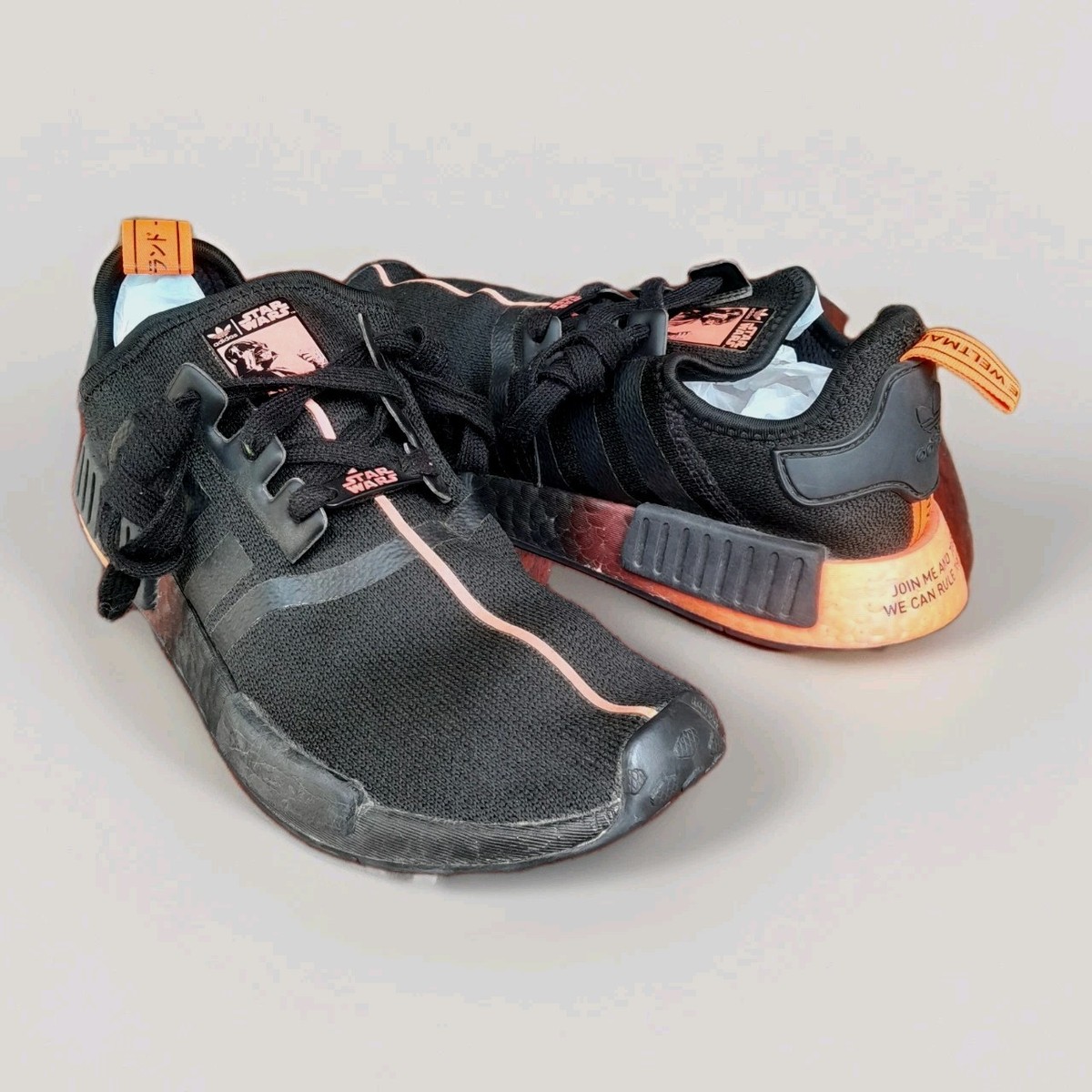 adidas Star Wars Darth Vader NMD_R1 Size 8 Orange Limited 
