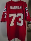 John Hannah #73 New England Patriots 1984 Throwback Jersey NFL Football