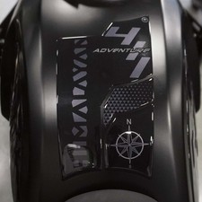 3D Gel Aufkleber Motorrad Tankpad kompatibel mit Royal Enfield Himalayan 411