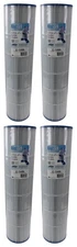 Unicel C-7499 Replacement 100 Sq Ft Pool Filter Cartridge, 142 Pleats (4 Pack)
