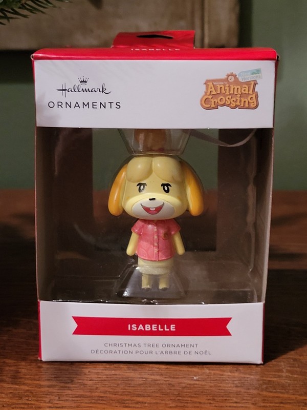 Hallmark Ornament  Red Box  ~  ISABELLE  -   ANIMAL CROSSING