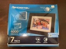 Pandigital 7inch Digital Photo Frame Stores Up To 4000 Images NEW IN BOX SEALED