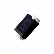 10pcs SR260 SS26 SMA SCHOTTKY RECTIFIERS Diode 60V 2A DO-214AC US