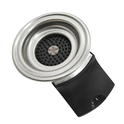 Padhalter 2 Pads/Tassen schwarz für Philips Senseo Original HD7804 HD7805 HD7810