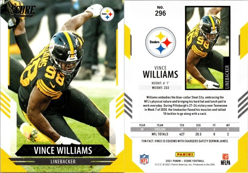 2021 Panini Score NFL Base HOF Vets (151 - 300) Buy 2 Get 2 FREE Ships FREE - Picture 147 of 151