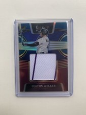 2022 Panini - Select Baseball - RC Swatches - Welker 67/99, McCormick, Jackson