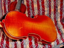 ANTIQUE J A BAADER VIOLIN DATED 1910 MITTENWALD GERMANY 4/4 SIZE