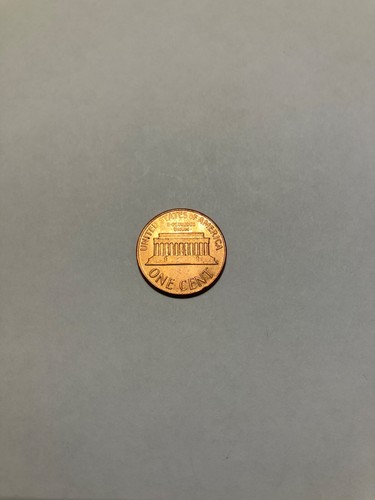 1964 D Rare Red Tone Lincoln Penny - Picture 3 of 3
