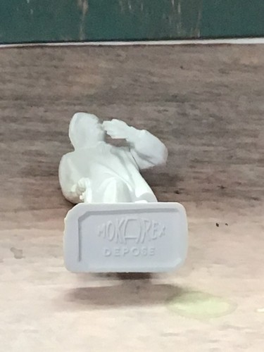 Mokarex 60mm French Regions Couples Normandy Male Figure Plastic Figures White - Picture 5 of 5