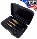 Norseman 3 pc Ultra Step Unibit Drill Bit Set HI-Moly M7 1/8-1in USA MADE 01941