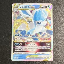 Glaceon VSTAR SWSH197 -Regular Size Black Star Promo - NM PACK FRESH on eBay