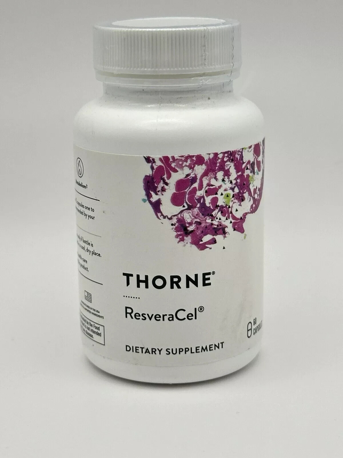 Thorne ResveraCel 60 Capsules | Exp. 10/2025