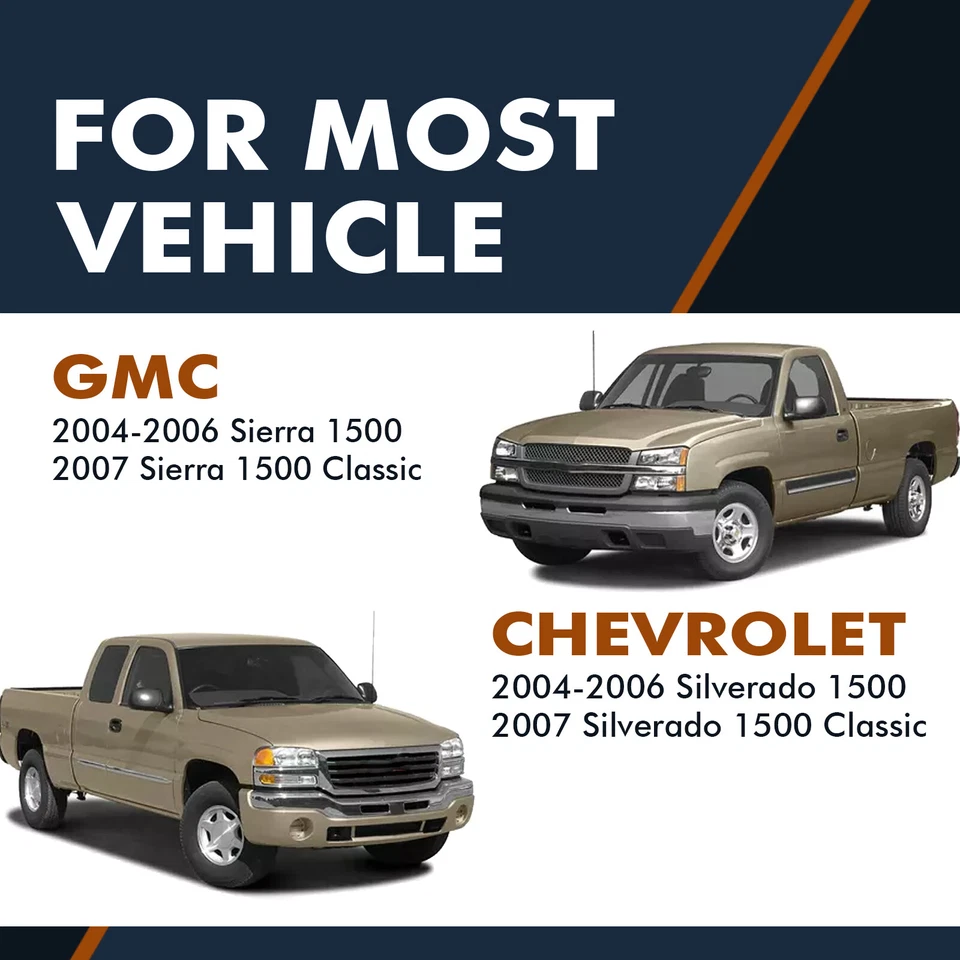 Set Front Shock-Rear Complete Shock Absorber Kit To 2007 GMC Sierra 1500 Classic - Image 2 of 4