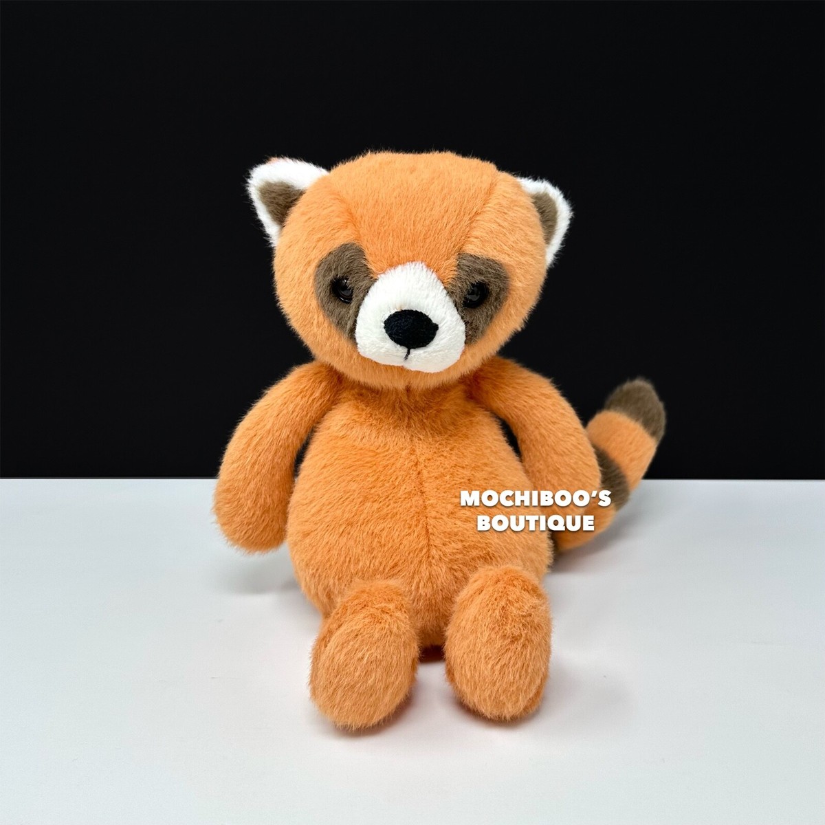 Jellycat WHISPIT RED PANDA Plush PREOWNED RETIRED RARE HTF LOVEY