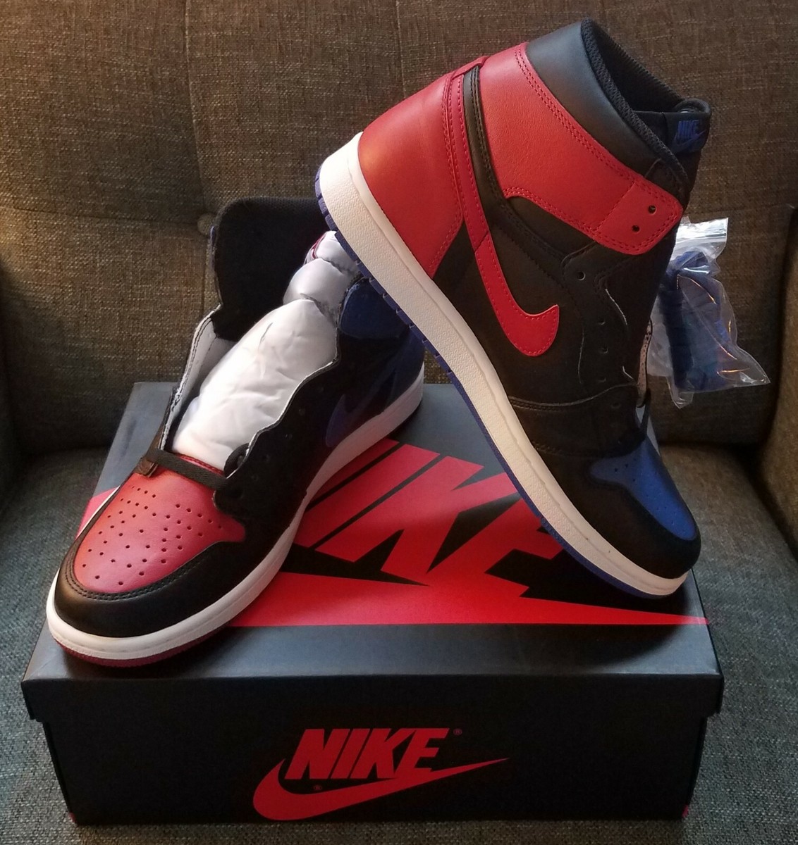 Nike Air Jordan 1 Retro High OG Top 3 2016 US10 Brand New | eBay 