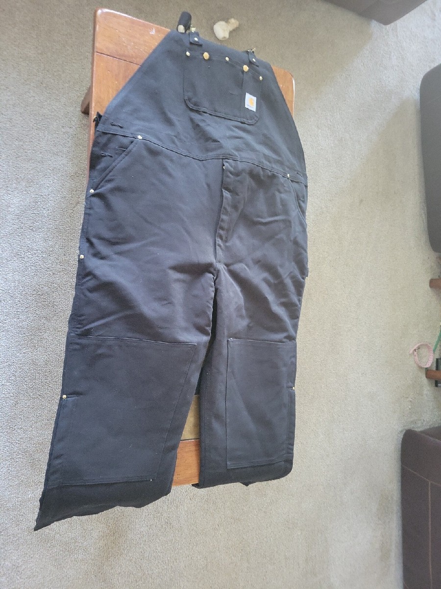 Carhartt USA製 Duck Double Knee Overalls Carhartt Overalls Mens 40 x 32 R01 Double Knee Bib Duck