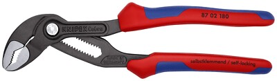    NEW Knipex Cobra  High-Tech Water Pump Pliers 7 1/4'' 87 02 180 FREESHIP   