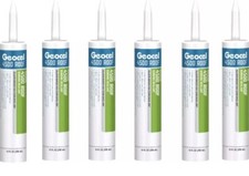 Geocel 4500 Roof Sealant 6 Pack For Home Rv Boat Camper Black Waterproof