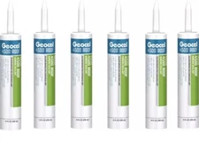 Geocel 4500 Roof Sealant 6 Pack For Home Rv Boat Camper Black Waterproof