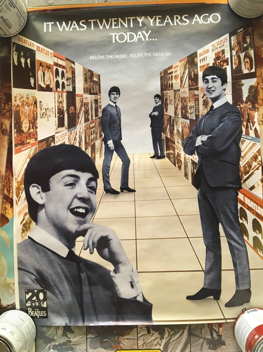 The Beatles 20th Anniversary 2 poster set | eBay