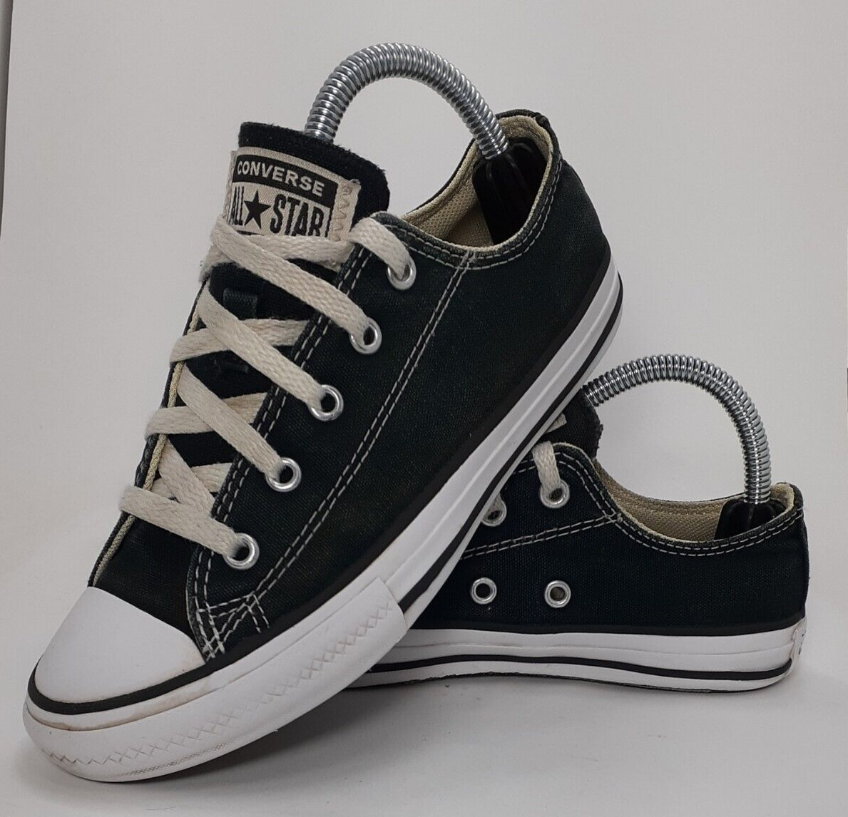 Converse All Star Chuck Taylor Black Low Top Ox Shoes Youth