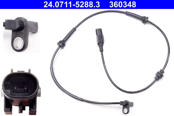 ATE 24.0711-5288.3 Sensor, wheel speed for FIAT