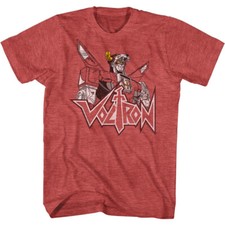 Voltron Cartoon Voltron Bust Photo Men's T Shirt