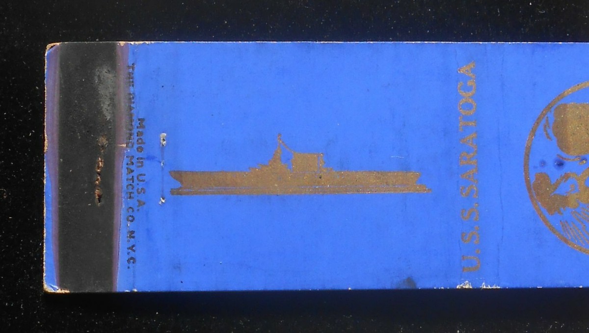 1930s USS Saratoga Aircraft Carrier Launched 1925 AtomicBomb Sunk 