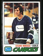 Cesare Maniago 1977 Topps #23 Hockey Card