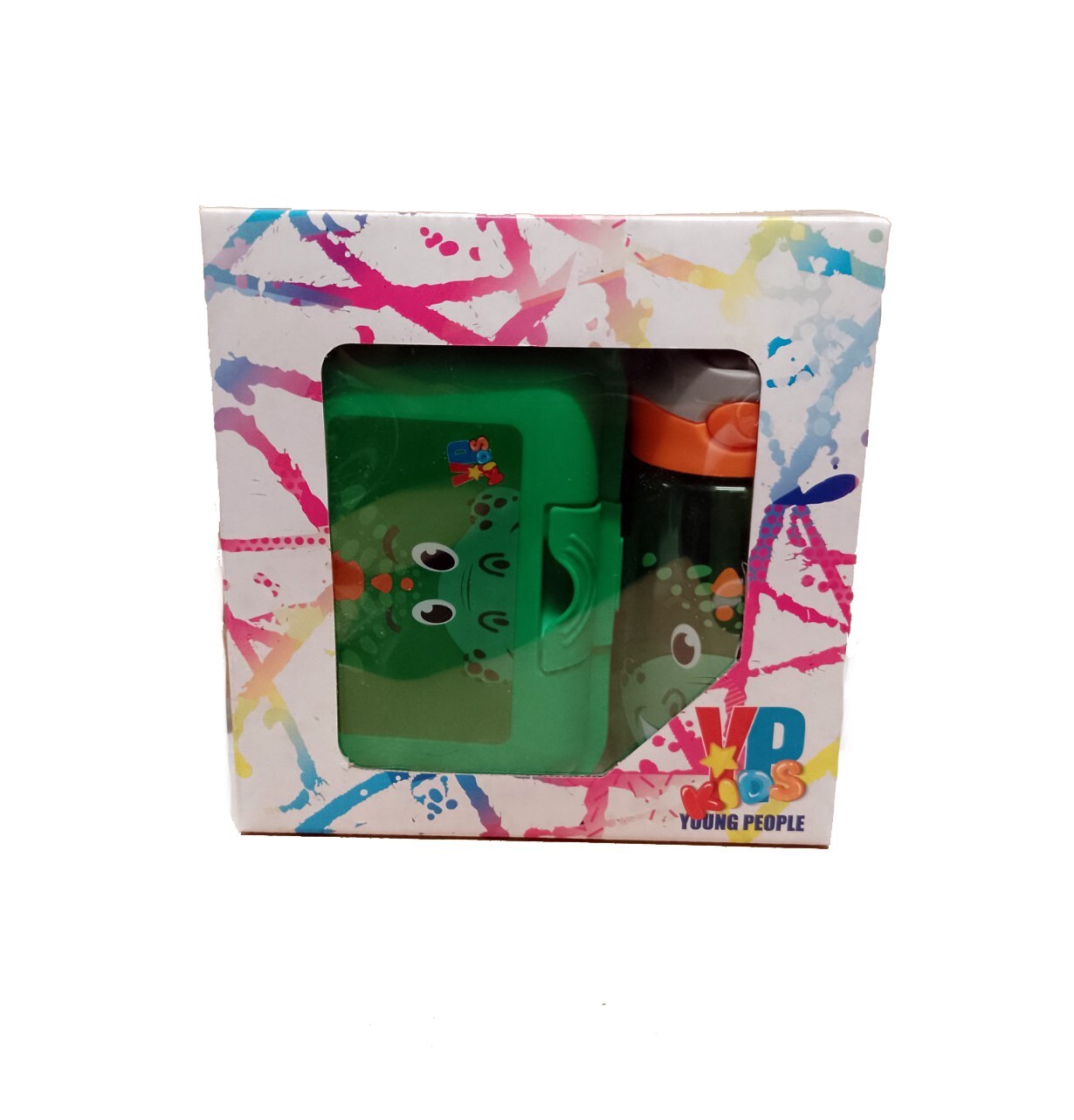 Box Set Pranzo Picnic Porta Merenda e Borraccia Young People Kids - Fantasia 2