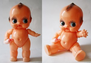 VERY RARE VINTAGE 70'S NAKED BABY DOLL 