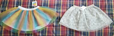 NEW baby girl tutu LOT: H&M skirt size 1,5-2 years and HEALTHTEX skirt size 2T