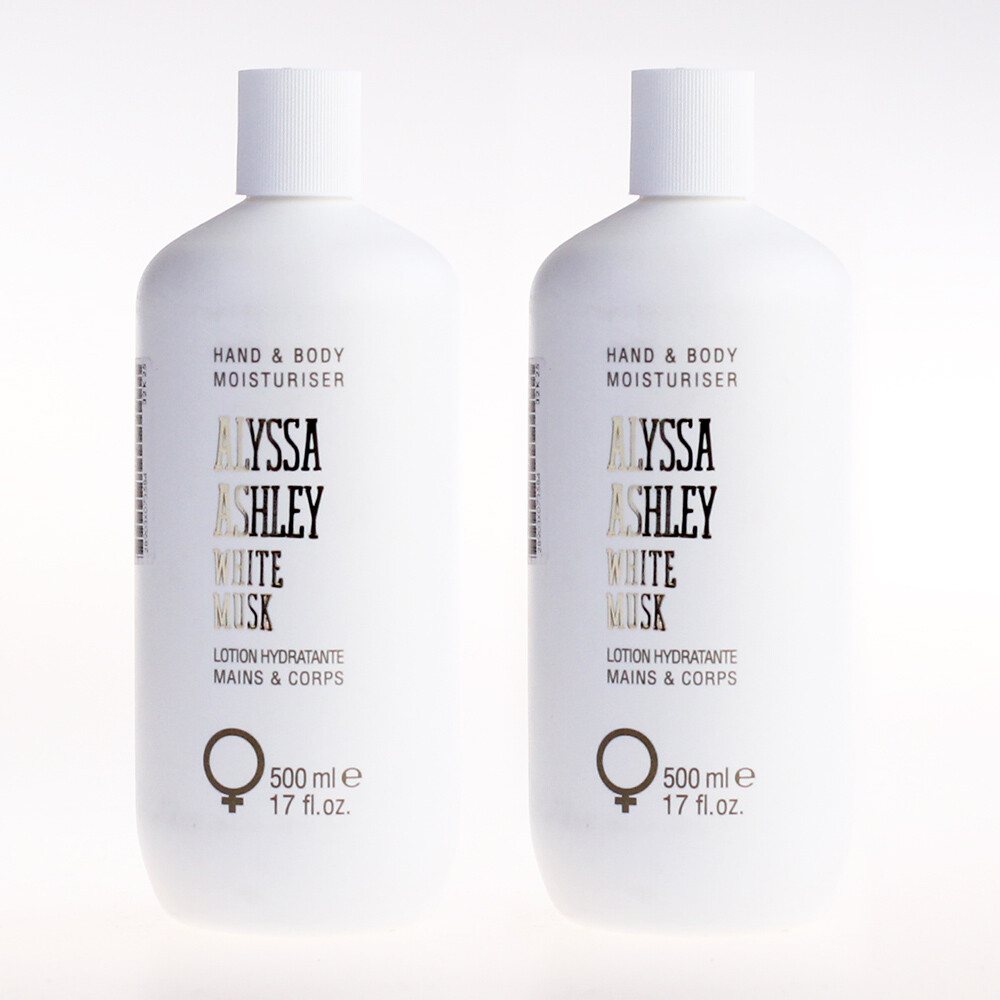 Лосьон для рук и тела Alyssa Ashley White Musk 500 мл - 2 шт 6390₽