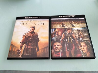 Gladiator 1 & 2 - 4K UHD - Ridley Scott